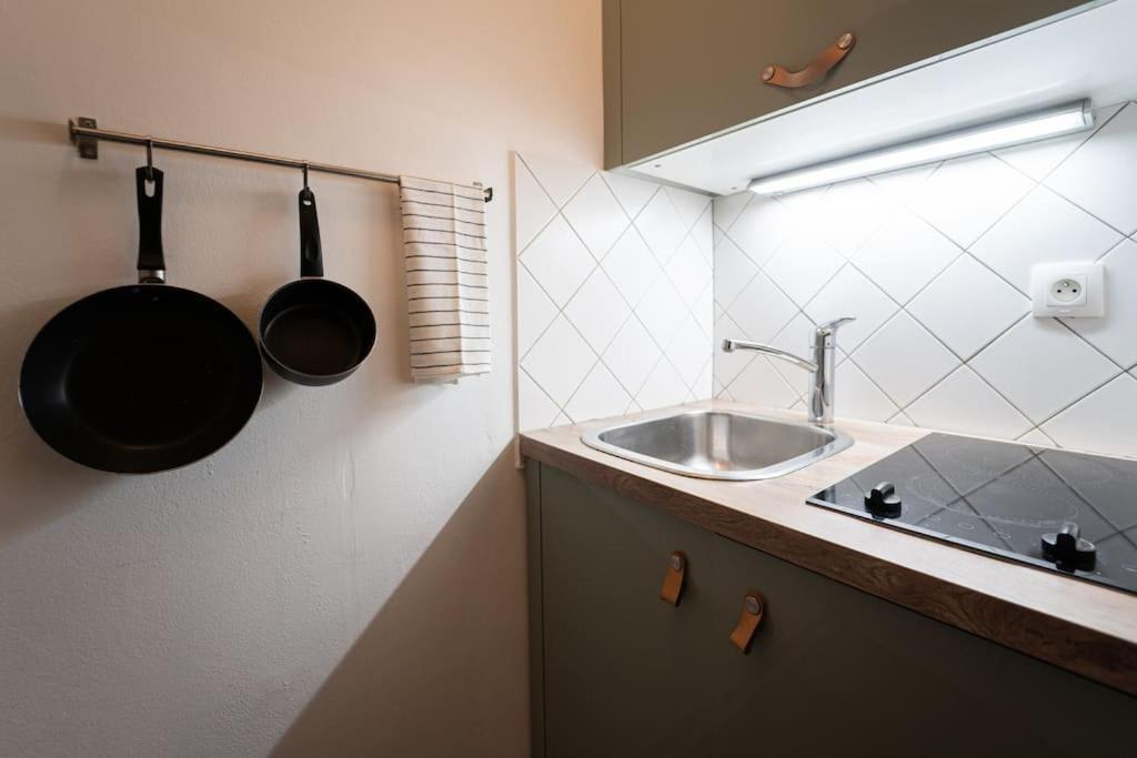 Mini Studio In Masaryk Quarter - Brno Apartment Luaran gambar